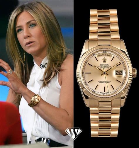 jennifer aniston rolex